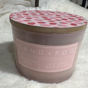 Sand + fog strawberry spritz wax candle 12 ozs